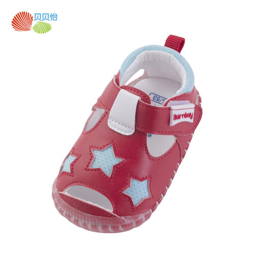 贝贝怡男女童软底凉鞋宝宝1岁机能鞋学步鞋夏季透气0一1岁公主鞋192X112
 商品图5
