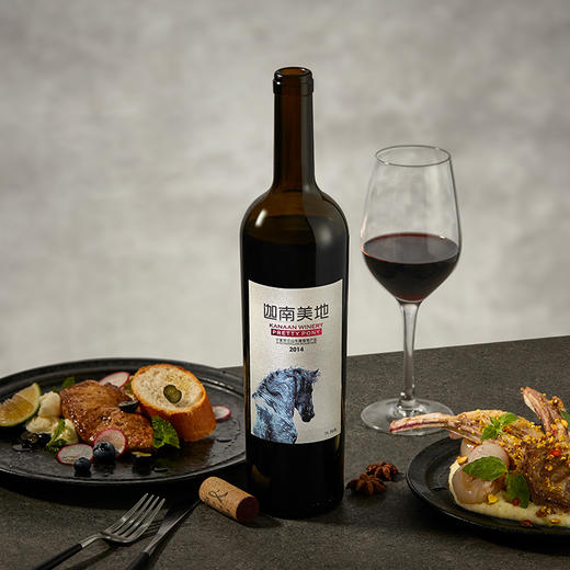 宁夏贺兰山东麓迦南美地小马驹红葡萄酒750ml官方包邮精选葡萄酒 商品图2