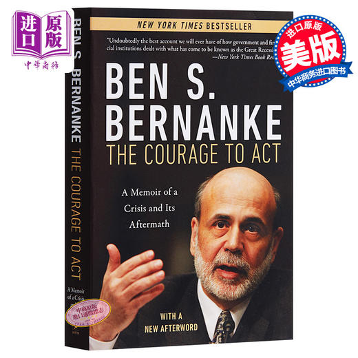 【中商原版】行动的勇气 危机及其后果回忆录 英文原版 The Courage to Act 美联储主席 本 贝南克 Ben S. Bernanke 商品图0