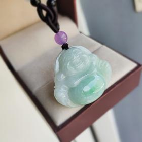 翡翠佛项链