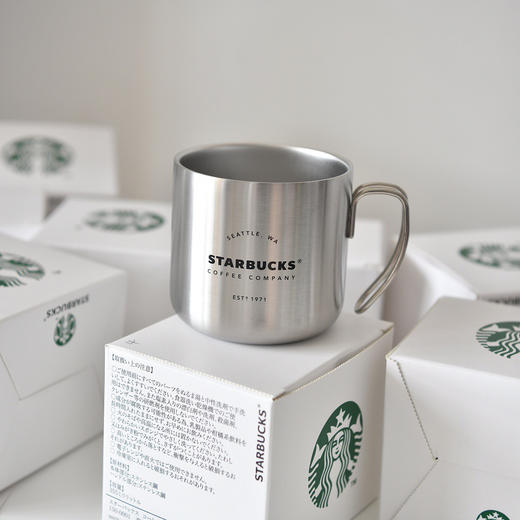 星巴克同款不锈钢咖啡杯12oz