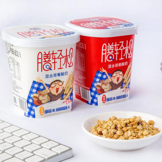 膳轻松混合简餐酸奶2盒（麦香味+麻辣味） 商品图4