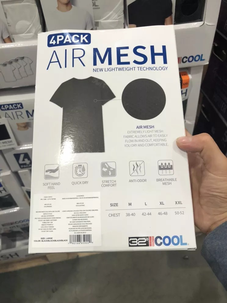 原件299现特价2 32度cool男士t恤短袖圆领舒适透气速干4件套直邮 原件299现特价2 32度cool男士t恤短袖圆领舒适透气速干4件套直邮