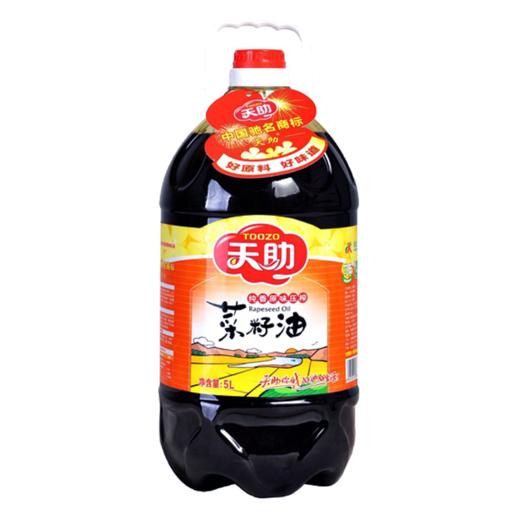 天助纯香菜籽油5L 商品图1