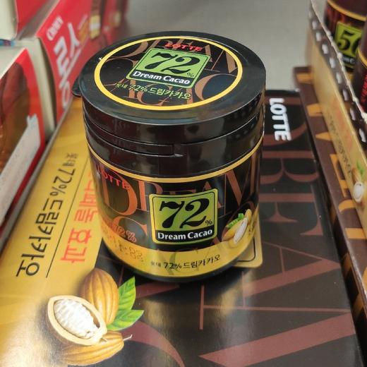 3715乐天72巧克力桶装86g