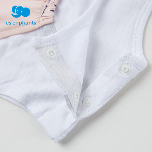 丽婴房-童衣类（夏）D0连身装\游戏裤浅粉 商品图4