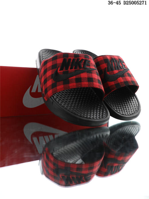 耐克 NIKE BENASSI JDI MISMATCH 夏季经典款情侣拖鞋 商品图11