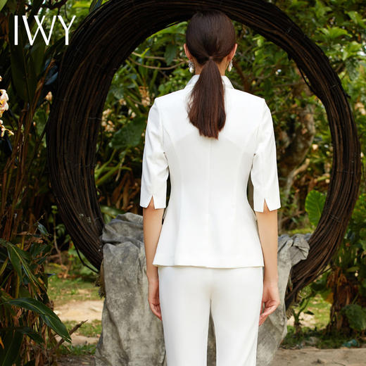 IWY/白色西服长裤套装CP9223 商品图4
