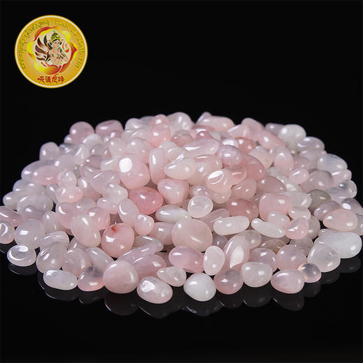 供品供修曼扎宝石随形大粒粉水晶颗粒较大50g 新品热卖 商品图4