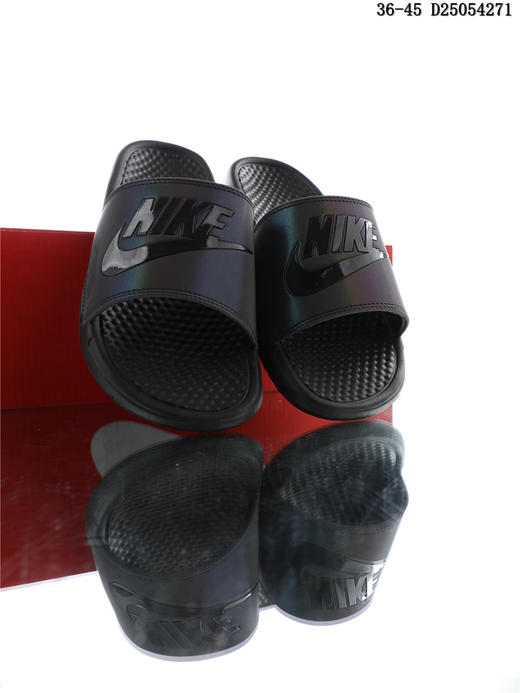 耐克 NIKE BENASSI JDI MISMATCH 夏季经典款情侣拖鞋 商品图2