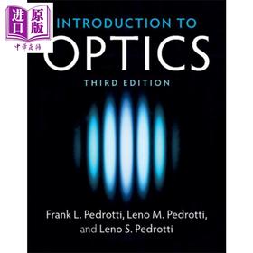 预售 【中商原版】光学入门 第3版 英文原版 Introduction to Optics 剑桥大学出版社  Frank L. Pedrotti