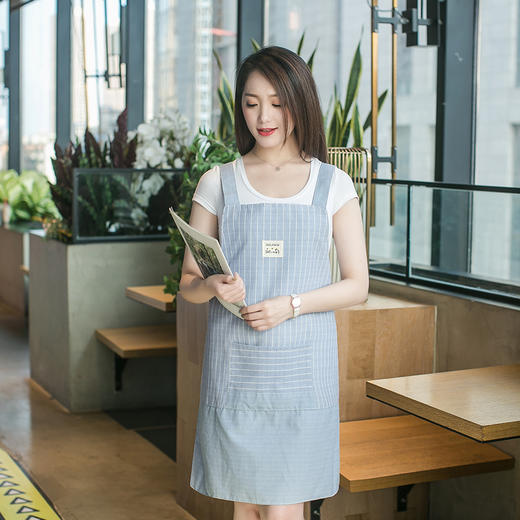 皇家丽美可爱碎花围裙背心式背带工作服家用厨房做饭围布罩衣CW20501CW20502CW20503CW20504 商品图2