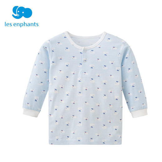 丽婴房-内衣类D0（春秋套装）套装天蓝 商品图9