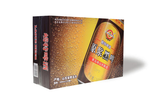 青岛崂特啤酒   原浆黑啤330ml*24听（新货上架） 商品图4