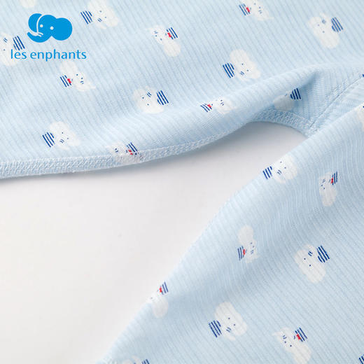 丽婴房-内衣类D0（春秋套装）套装天蓝 商品图8