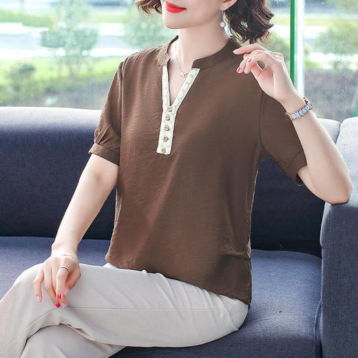P-1947-2088新款洋气短袖上衣 商品图1
