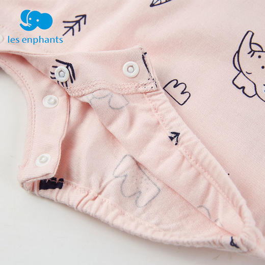 丽婴房-童衣类（夏）D0连身装\游戏裤浅粉 商品图6