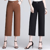 MQ-LEN2078夏季新款坠感直筒显瘦八分阔腿裤YY 商品缩略图1