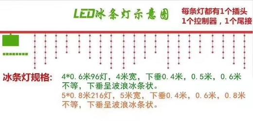 冰条灯【运费自理】 商品图3