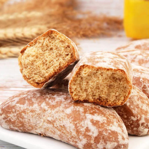 俄罗斯进口斯拉贡香蕉光头饼 原味麦香光头饼 糕谷物黑麦粗粮面包 饱腹代餐食品 商品图4