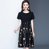 MQ-1305-204夏新款中长款显瘦遮肚圆点印花过膝时尚连衣裙YY 商品缩略图3