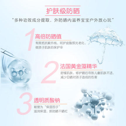 曼秀雷敦 新碧儿童户外防晒喷雾SPF50+PA+++ 商品图3