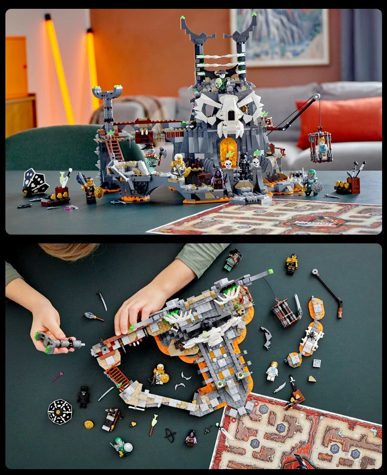 乐高骷髅巫师的地牢71722