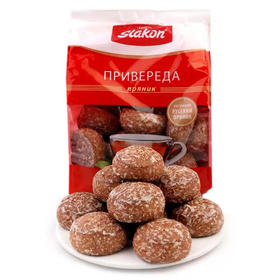 俄罗斯进口斯拉贡香蕉光头饼 原味麦香光头饼 糕谷物黑麦粗粮面包 饱腹代餐食品