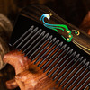 牛角梳沉贵宝手工漆艺梳子雀翎二天然创意礼物 谭木匠工艺 商品缩略图3
