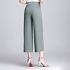 MQ-LEN2078夏季新款坠感直筒显瘦八分阔腿裤YY 商品缩略图4