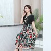 MQ-1203-07夏季新款气质雏菊减龄遮肚假两件连衣裙YY 商品缩略图2