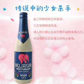 比利时进口 深粉象精酿水果啤酒 330ml