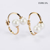 EURLAN.  A系列 珍珠百搭耳环 商品缩略图0