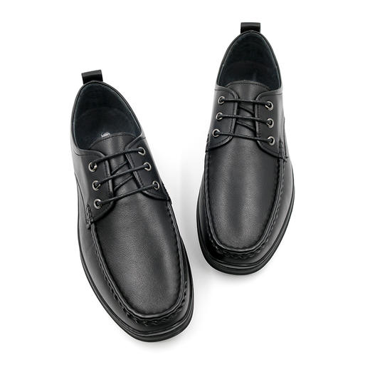 【父亲节秒杀】Safiya索菲娅真爱如山系列缓震牛皮商务休闲男皮鞋SF03121312 商品图3