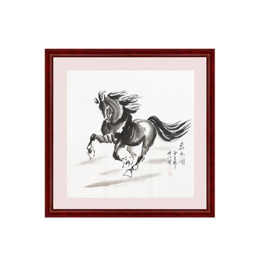 国家一级美术师当代名家庄彦江作品奔马图
