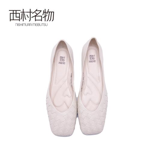 西村名物浅口奶奶鞋女2020春夏新款方跟舒适休闲单鞋子时尚X20CE11031 商品图2