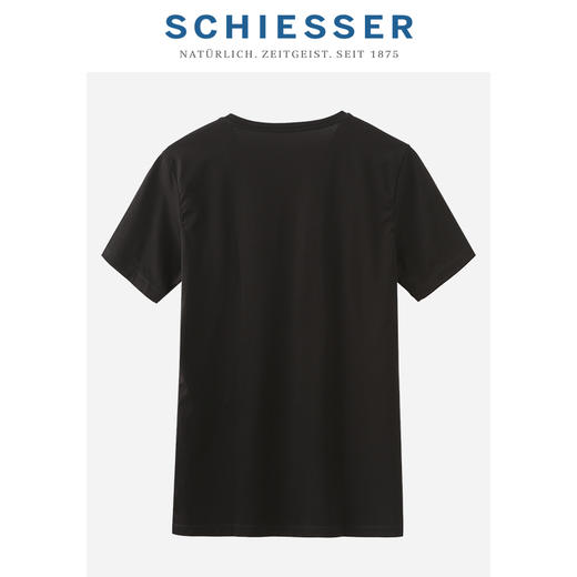 SCHIESSER/舒雅男士圆领短袖上衣39/17133U 商品图2