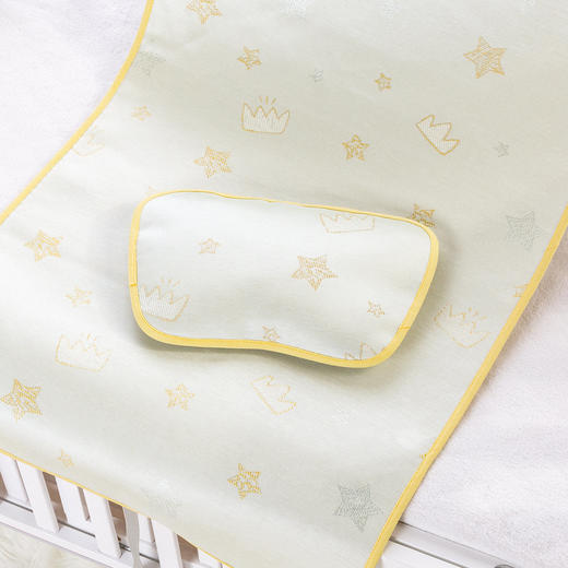 贝贝怡婴幼儿新生儿夏季清凉透气冰丝枕头男女宝宝幼儿园午睡枕202P2265
 商品图2