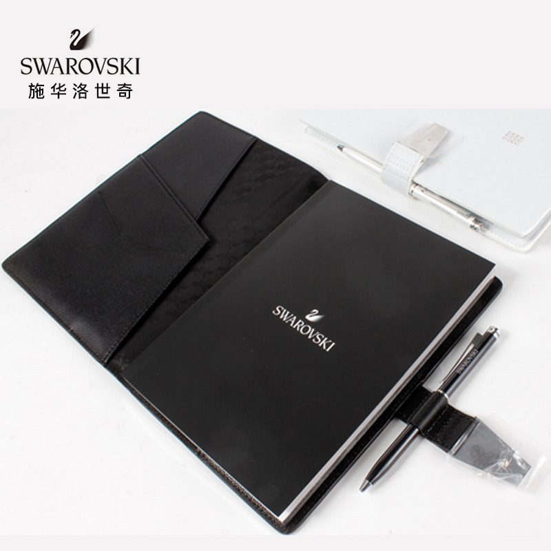 施华洛世奇 笔记本套装（黑）
