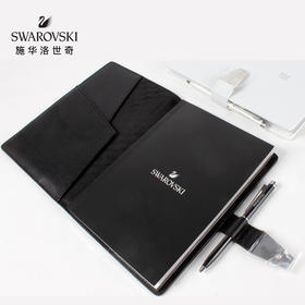 施华洛世奇 笔记本套装（黑）