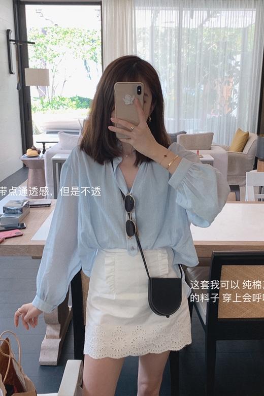 【金蘑菇菇半糖主义 衬衫控】甜度刚好 防晒衬衫给你清爽透气春夏 商品图5