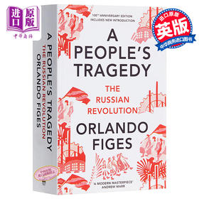 预售 【中商原版】奥兰多.费吉斯的悲剧 英文原版 A People's Tragedy Orlando Figes  Orlando Figes  Bodley Head