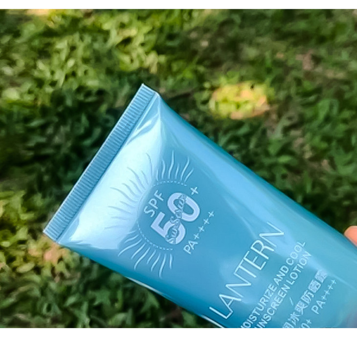 国货威武兰亭植物精华清爽防晒霜不油不腻便宜大碗全家可用45g8101010