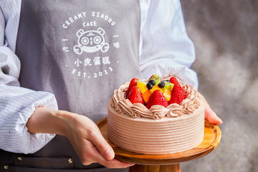 法芙娜巧克力水果生日蛋糕 商品图2