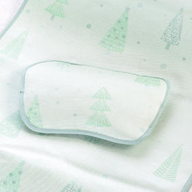 贝贝怡婴幼儿新生儿夏季清凉透气冰丝枕头男女宝宝幼儿园午睡枕202P2265
