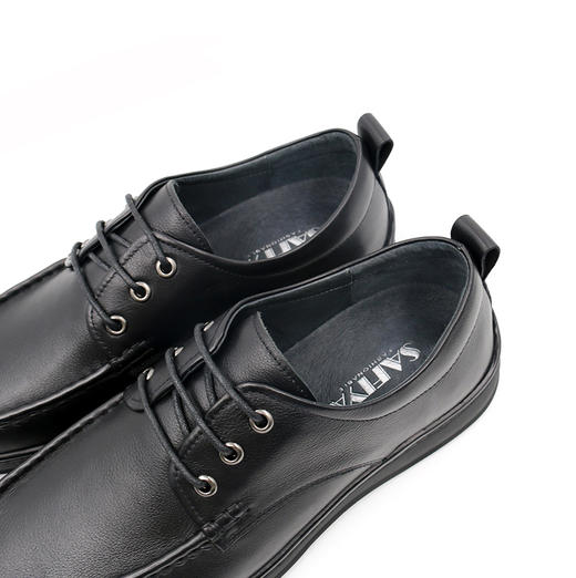 【父亲节秒杀】Safiya索菲娅真爱如山系列缓震牛皮商务休闲男皮鞋SF03121312 商品图5