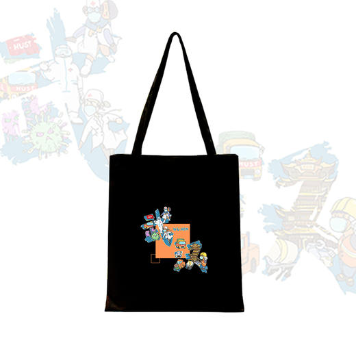 武汉战疫帆布包 商品图0