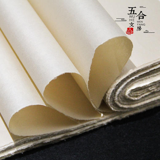 仿古毛边纸丨六尺屏仿古毛边纸 商品图3