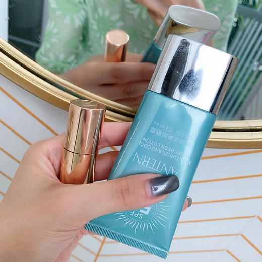 国货威武兰亭植物精华清爽防晒霜不油不腻便宜大碗全家可用45g8101010