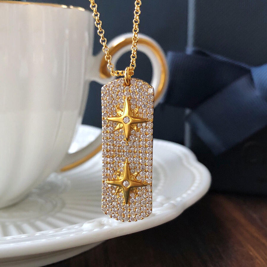 060812星星大金牌项链